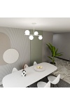 Lampa sufitowa BIOR 4 WHITE - Emibig