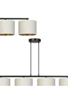 Lampa wisząca HILDE 4 BL WHITE - Emibig