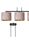 Lampa wisząca HILDE 3 BL ROSE - Emibig