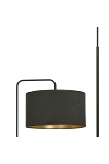 Lampa podłogowa HILDE LP1 BL BLACK - Emibig