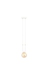 Lampa wisząca GLAM 1 WHITE/MIODOWY - Emibig