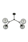 Lampa sufitowa SPACE 4 BLACK/GRAFIT - Emibig