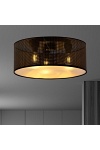 Lampa sufitowa ASTON 3 BLACK/GOLD - Emibig