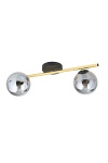 Lampa sufitowa SPLENDI 2 BL GRAFIT - Emibig