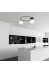 Lampa sufitowa SOPRA 2 BL OPAL - Emibig