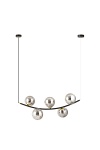 Lampa wisząca RITZ 5 BL GRAFIT - Emibig