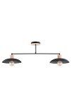 Lampa sufitowa KOBE 2 BLACK - Emibig