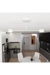 Lampa sufitowa HALO 2 WHITE - Emibig