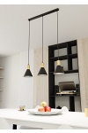 Lampa wisząca ROSA 3 BL - Emibig