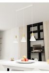 Lampa wisząca ROSA 3 WH - Emibig