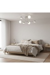 Lampa sufitowa HOLON 6 GRAY - Emibig