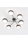 Lampa sufitowa MAGA 6 BROWN - Emibig