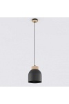 Lampa wisząca VIGO 1 BLACK - Emibig