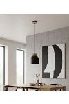 Lampa wisząca VIGO 1 BLACK - Emibig