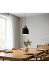 Lampa wisząca VIGO 1 BLACK - Emibig