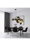 Lampa wisząca LUX 3 BL GOLD - Emibig