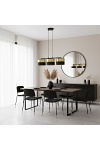 Lampa wisząca LUX 3 BL GOLD - Emibig