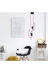 Lampa wisząca BOBI 2 BLACK - Emibig