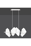 Lampa wisząca DRIFTON 4 WHITE - Emibig
