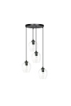 Lampa wisząca ISTAR 4 BL PREMIUM TRANSPARENT - Emibig