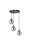 Lampa wisząca COSMO 3 BL PREMIUM GRAFIT - Emibig