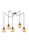 Lampa wisząca GIGI 5 BL MIODOWY - Emibig