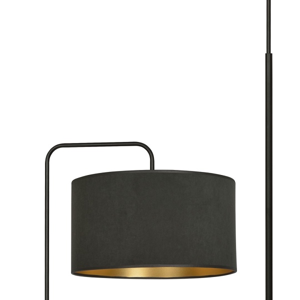 Lampa podłogowa HILDE LP1 BL BLACK - Emibig