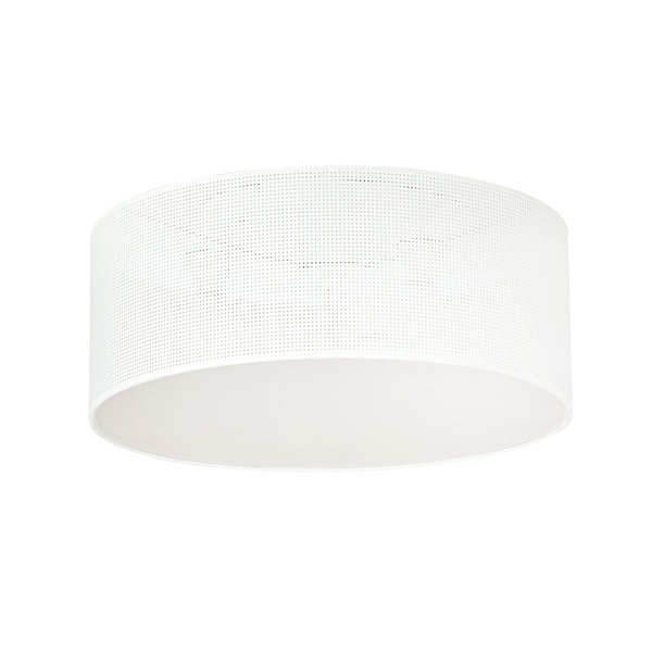 Lampa sufitowa ASTON 3 WHITE/GOLD - Emibig