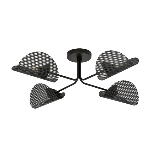 Lampa sufitowa GOMEZ 4 BLACK oprawa oświetleniowa - Emibig