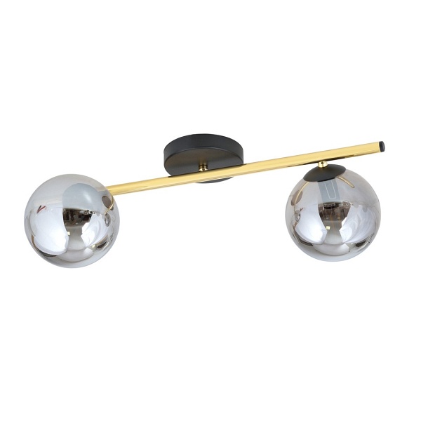 Lampa sufitowa SPLENDI 2 BL GRAFIT - Emibig