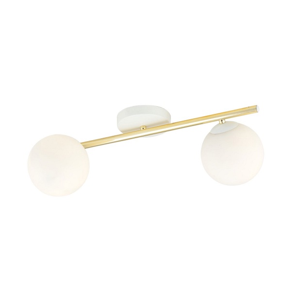 Lampa sufitowa SPLENDI 2 WH OPAL - Emibig