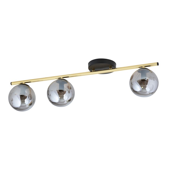 Lampa sufitowa MONZA 3 BL GRAFIT - Emibig