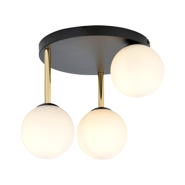 Lampa sufitowa DOLCE 3 BL OPAL - Emibig