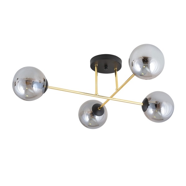 Lampa sufitowa MAGNUM 4 BL GRAFIT - Emibig