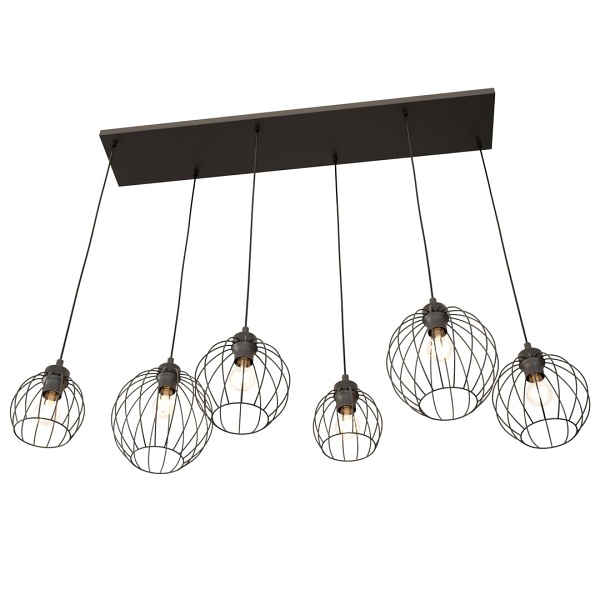Lampa wisząca NANDO 6 BL - Emibig
