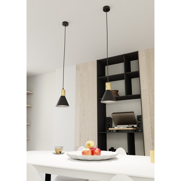 Lampa wisząca ROSA 1 BL - Emibig