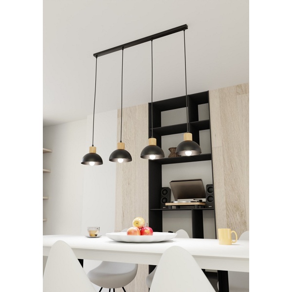Lampa wisząca SECO 4 BL - Emibig