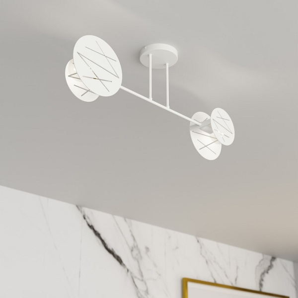 Lampa sufitowa FRICK 2 WH - Emibig
