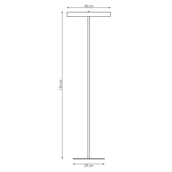 Lampa podłogowa NEMO LP3 WH - Emibig