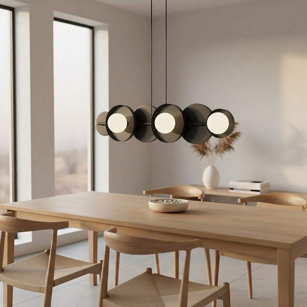 Lampa wisząca MODEL 6 BLACK - Emibig