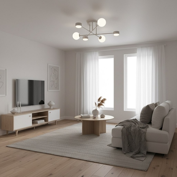 Lampa sufitowa HOLON 6 GRAY - Emibig