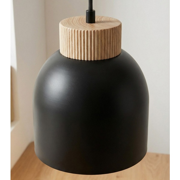 Lampa wisząca VIGO 1 BLACK - Emibig