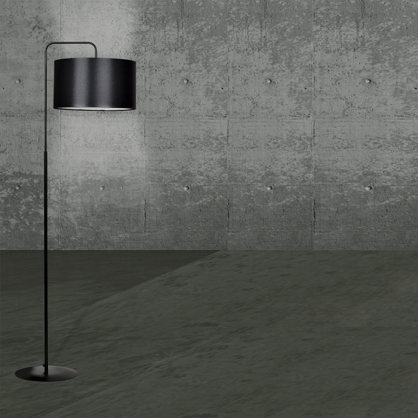 Lampa podłogowa TRAPO LP1 BL BLACK - Emibig