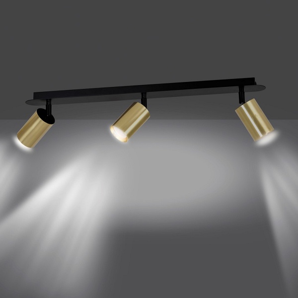 Lampa sufitowa ZEN 3 BLACK - Emibig