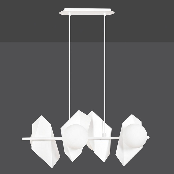 Lampa wisząca DRIFTON 4 WHITE - Emibig
