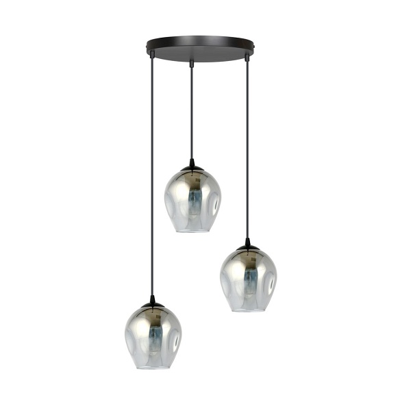 Lampa wisząca ISTAR 3 BL PREMIUM GRAFIT - Emibig