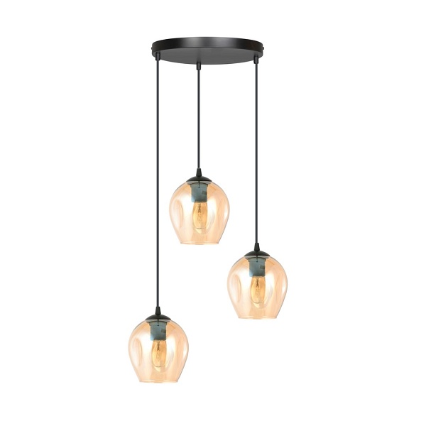 Lampa wisząca ISTAR 3 BL PREMIUM MIODOWY - Emibig