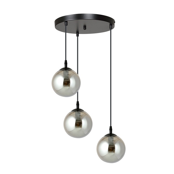 Lampa wisząca COSMO 3 BL PREMIUM GRAFIT - Emibig