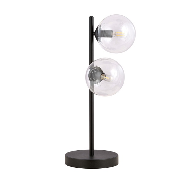 Lampka biurkowa ROSSI LN2 TRANSPARENT - Emibig