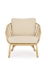 BIZZOTTO fotel ogrodowy MABEL naturalny - King Home
